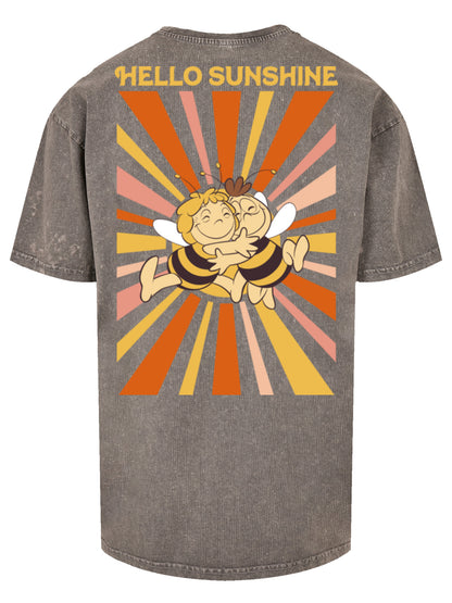 Maja | Hello Sunshine | Acid Washed Oversize Tee