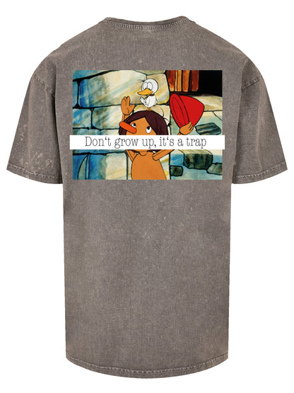 Pinocchio Its A Trap | Heroes of Childhood | Acid Washed Boys Oversize Tee