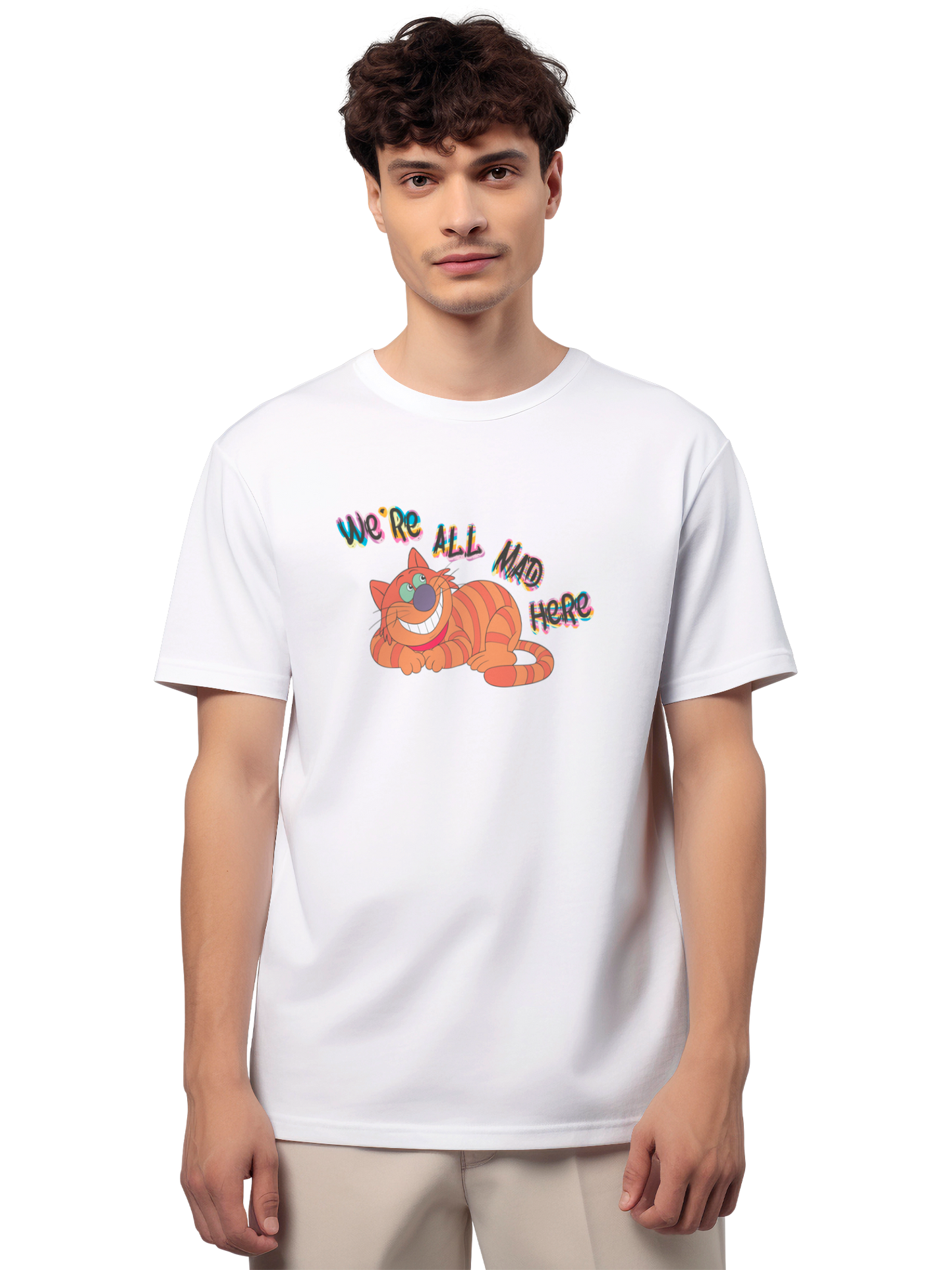 Alice im Wunderland Mad Here Unisex T-Shirt