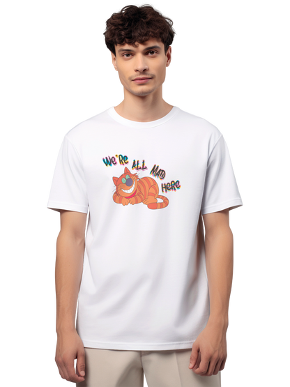 Alice im Wunderland Mad Here Unisex T-Shirt