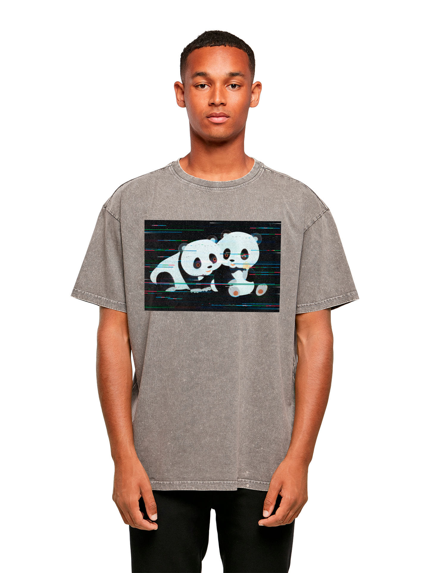 Tao Tao Retro | Heroes of Childhood | Acid Washed Boys Oversize Tee