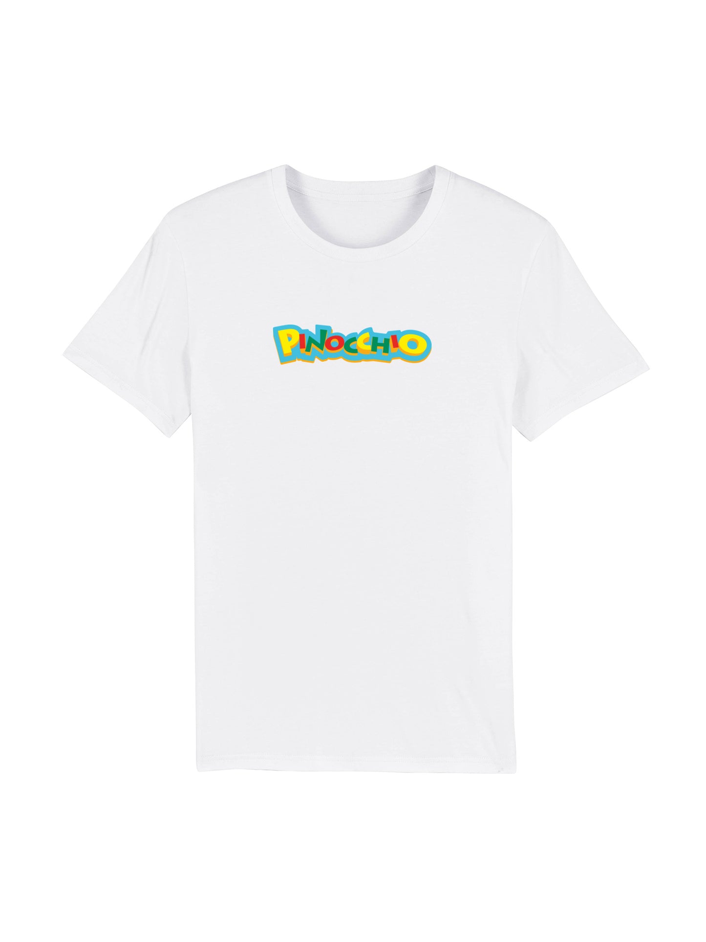 Pinocchio Schriftzug Unisex T-Shirt