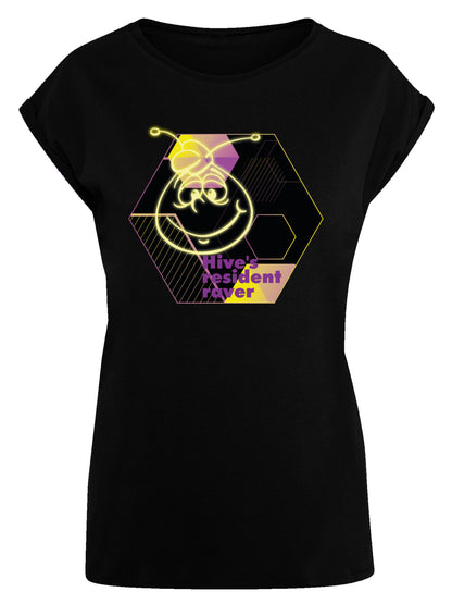 Die Biene Maja Hives Resident Raver | Heroes of Childhood | Girls Basic Tee